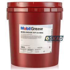 Литиевая смазка Mobilgrease XHP 322 Mine 18 кг с дисульфидом молибдена