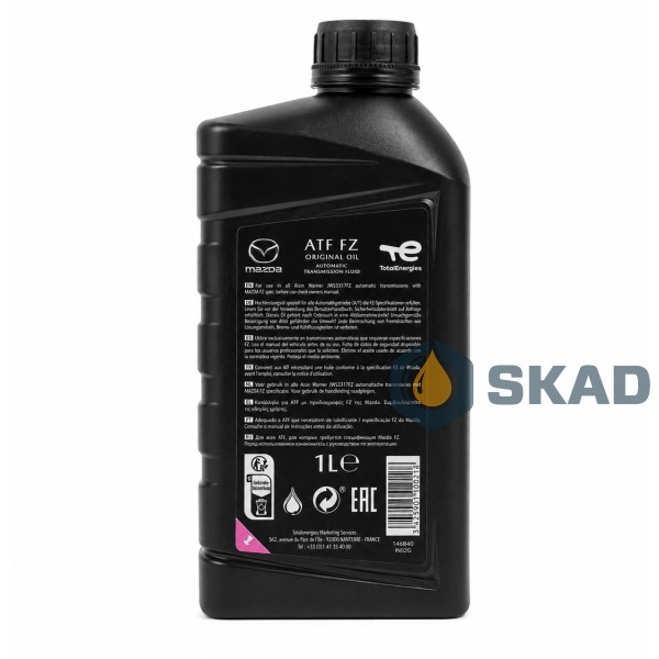 Mazda Original Oil ATF FZ, 1 л. 830077246