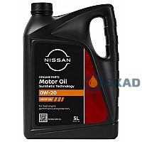 Nissan Motor Oil 0W-20, 5л