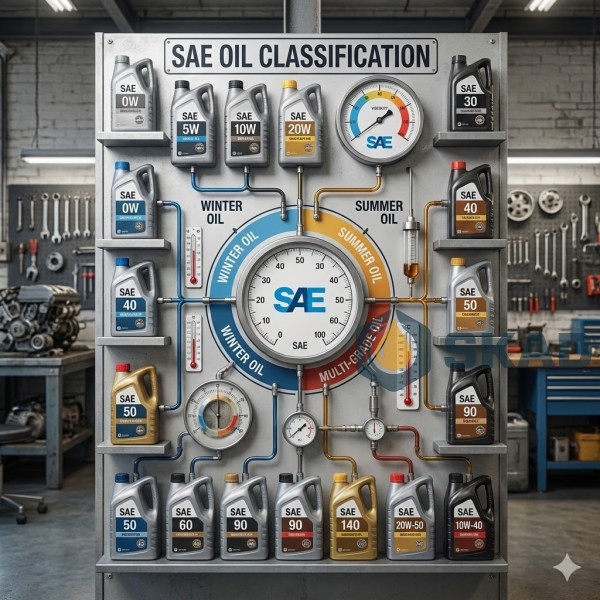 Расшифровка классификации масла по SAE