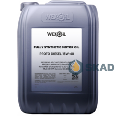 Wexoil Proto Diesel 15W-40 20л