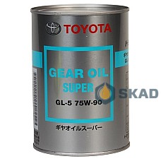 Toyota Gear Oil Super 75W-90, GL-5, 1л (Japan)