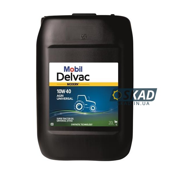 Mobil Delvac Modern 10W-40 Agri Universal 20 л. 157459