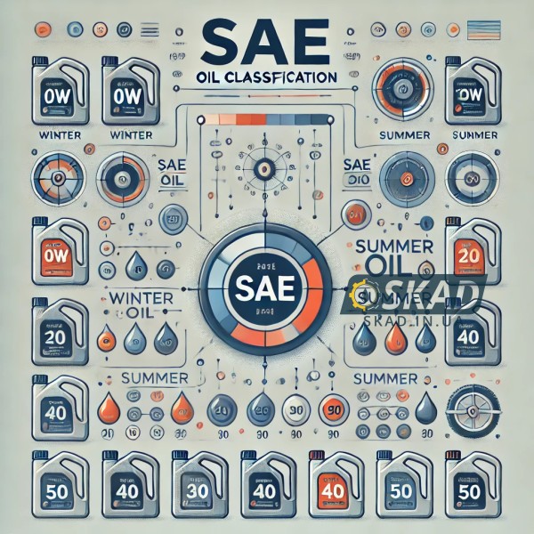 Расшифровка классификации масла по SAE