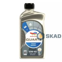 Total Quartz 7000 Diesel 10W-40, 1 л.