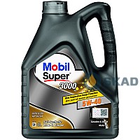 Mobil Super 3000 X1 5W-40, 4л