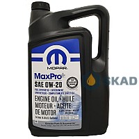 Mopar MaxPro+ SAE 0W-20 Engine Oil SP/GF-6A, 5л