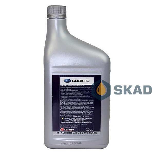Subaru ATF-HP/PS, 946 мл SOA427V1500