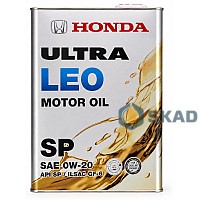 Honda Ultra Leo API SP/GF-6 0W20, 4л (Japan)