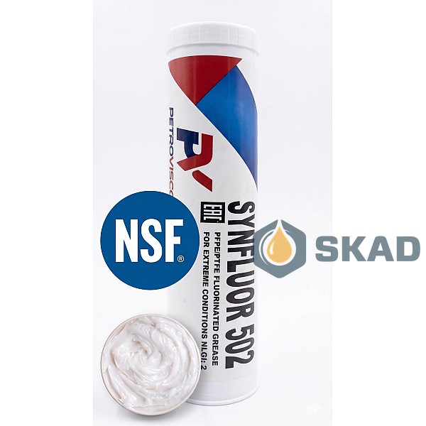 GREXX SYNFLUOR 502,Високотемпературне тефлонова мастило харчове: 0.800 кг. PTFE