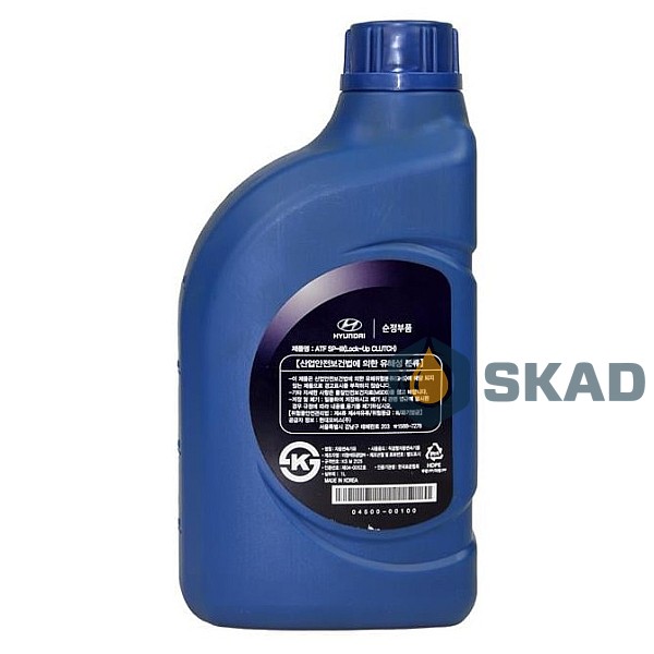 Mobis Hyundai/Kia ATF SP-III (Lock-Up CLUTCH) 80W, 1л
