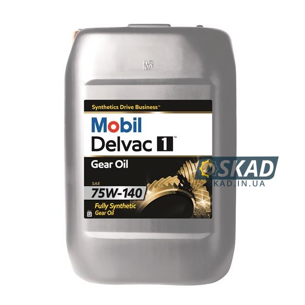 Mobil Delvac Synthetic Gear Oil 75W-140 20л 153458