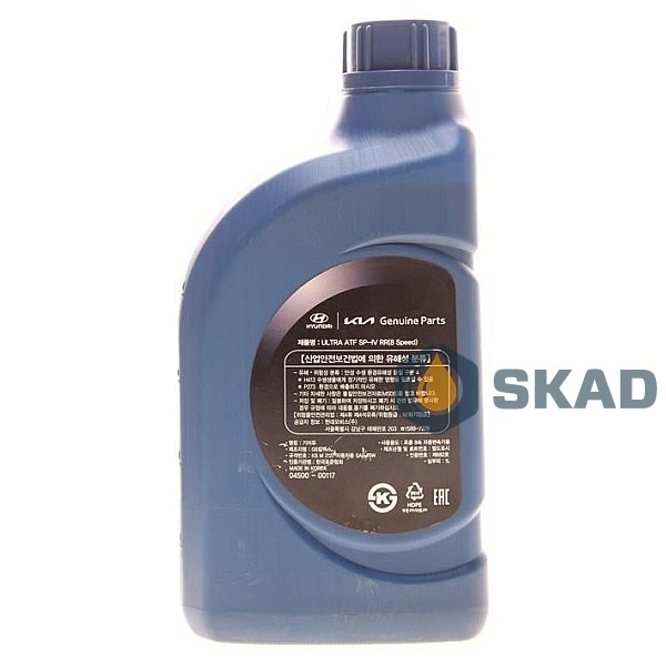 Mobis Hyundai/Kia ULTRA ATF SP-IV RR 75W, 1л