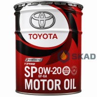 Toyota Synthetic Motor Oil SP/GF6A, 0W-20 (Japan), 20л.
