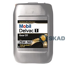 Mobil Delvac Synthetic Gear Oil 75W-140, 20л
