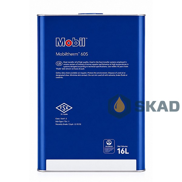 Mobiltherm 605, 16л Олива-теплоносій