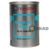 Toyota Gear Oil Super 75W-90, GL-5, 1л. (Japan)