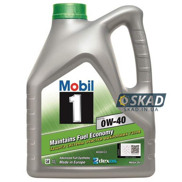 Mobil 1 ESP X3 0W-40 4л 154149