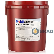 Літієве мастило Mobilgrease XHP 322 Mine, 18кг з дисульфідом молібдену