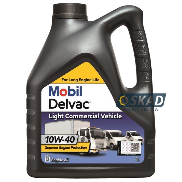 Mobil Delvac LCV 10W-40 4л