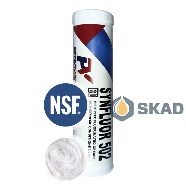 Высокотемпературная смазка GREXX SYNFLUOR 502, 0.800 кг.