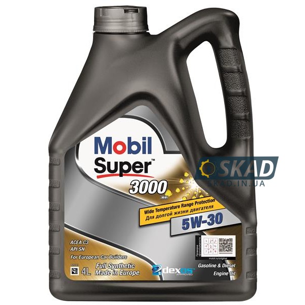 Mobil Super 3000 XE 5W-30 4л