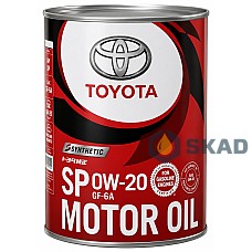 Toyota Synthetic Motor Oil SP/GF6A, 0W-20 (Japan), 1л
