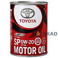 Toyota Synthetic Motor Oil SP/GF6A, 0W-20 (Japan), 1л