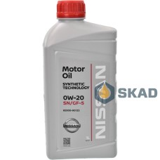 Nissan Motor Oil 0W-20, SN/GF-5, 1 л.