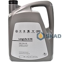 VAG Longlife III FE 0W-30, 5л