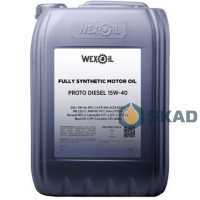 Wexoil Proto Diesel 15W-40 20л