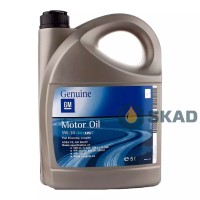 General Motors Dexos 2 Fuel Economy, Longlife 5W-30, 5 л.