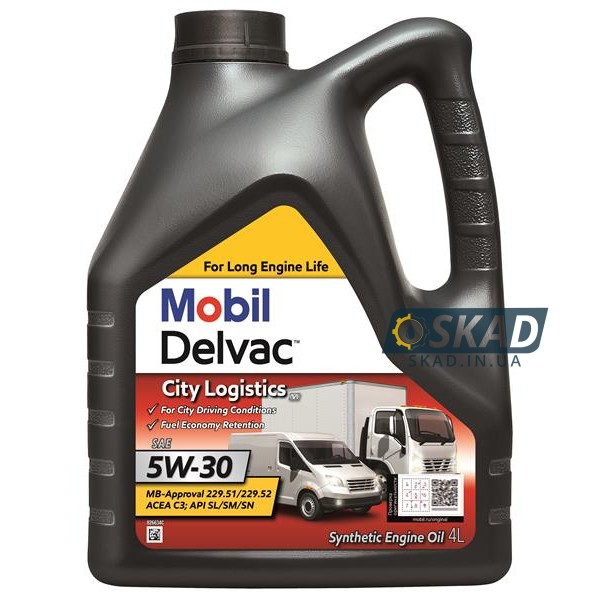 Mobil Delvac City Logistics M 5W-30 4л 153904