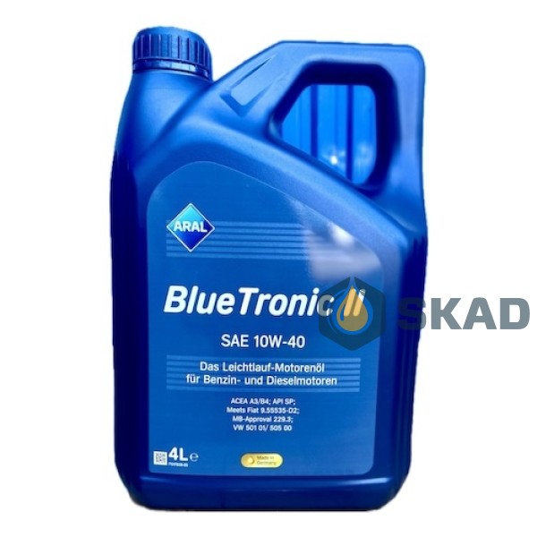 Aral BlueTronic II 10W-40, 4 л. 15F470