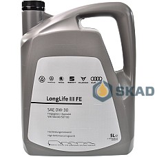 VAG Longlife III FE 0W-30, 5л