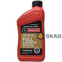Ford Motorcraft Full Synthetic 5W-20, 946 мл