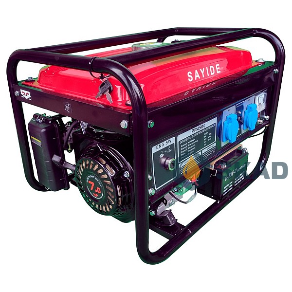 Генератор бензиновий Sayide PR4500 220V 3.5кВт (з автопуском)