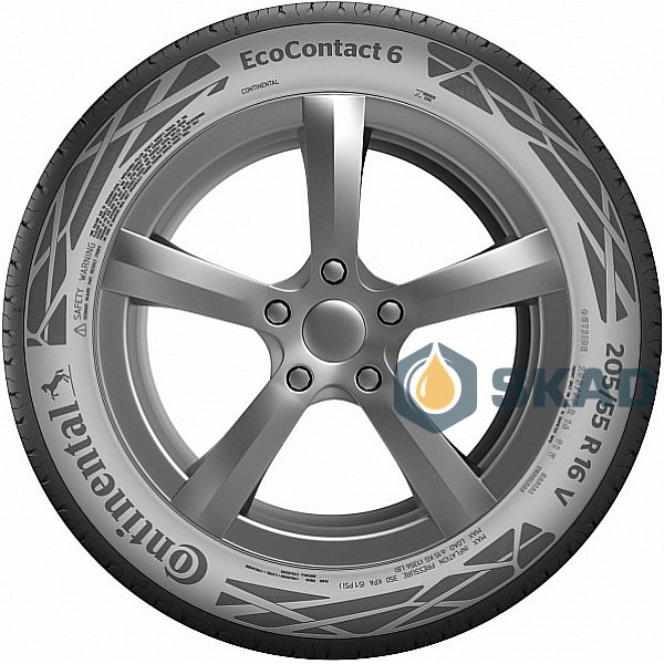 Літні шини Continental EcoContact 6 235/65 R17 108V XL con664
