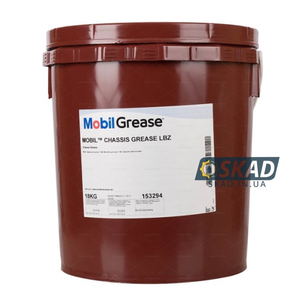 Автомобильная смазка Mobil Chassis Grease LBZ 18 кг