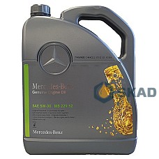 Mercedes-Benz Genuine Engine Oil 5W-30, MB 229.52, 5л