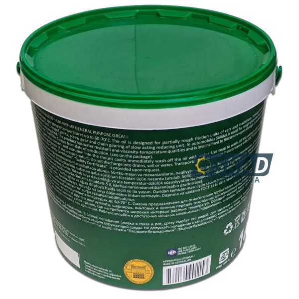 Солидол-Ж ShieldEX 16 кг (Азербайджан) sng-5502