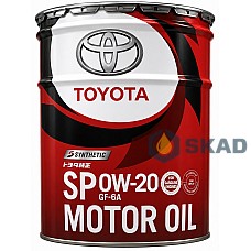 Toyota Synthetic Motor Oil SP/GF6A, 0W-20 (Japan), 20л