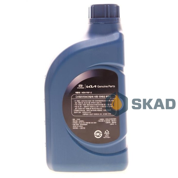 Mobis Hyundai/KIA PSF III SAE 80 (Yellow), 1 л. 03100-00110