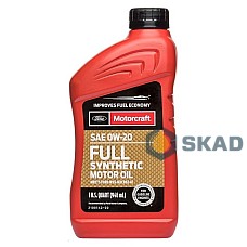 Motorcraft Ford Full Synthetic Motor Oil 0W-20, 946 мл