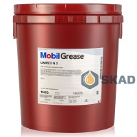 Высокотемпературная пластичная смазка Mobil Unirex N3 16 кг
