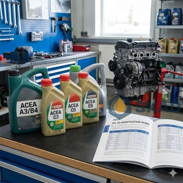 Расшифровка классификации масла по ACEA