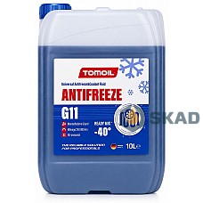Антифриз Tomoil Antifreeze G11 Ready Mix -40 ° C (Синій) 10л.