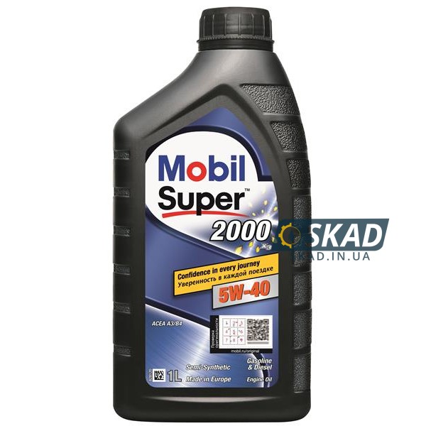 Mobil Super 2000х3 5W-40 1л 155338