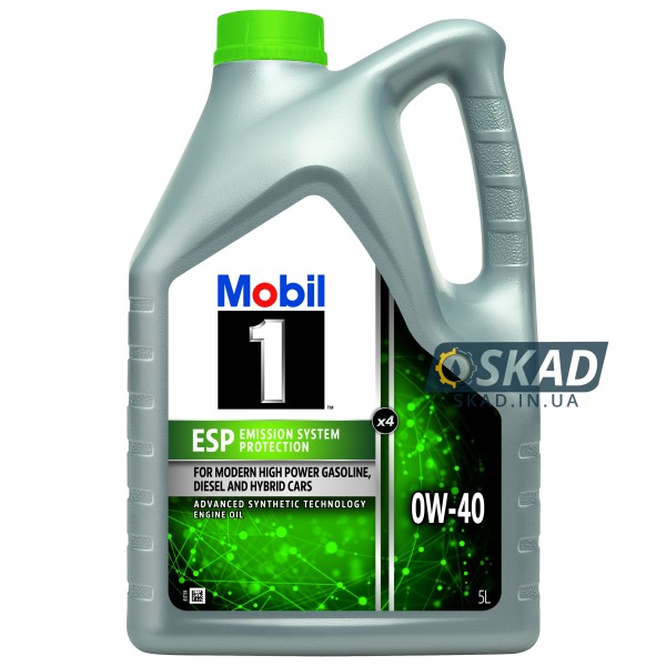 Mobil 1 ESP X4 0W-40 5л