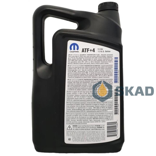 Mopar ATF+ 4 , 5 л. 68218058AC